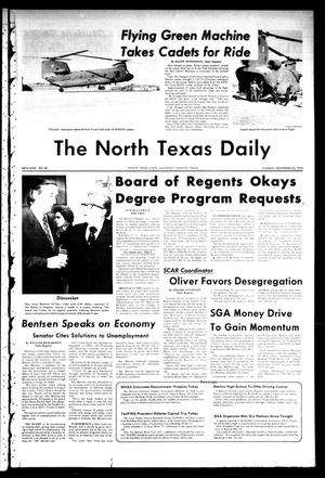The North Texas Daily (Denton, Tex.), Vol. 59, No. 49, Ed. 1 Tuesday, November 25, 1975