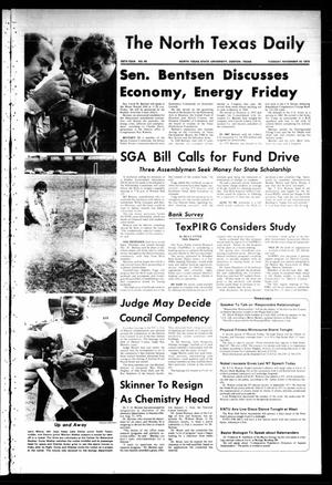 The North Texas Daily (Denton, Tex.), Vol. 59, No. 45, Ed. 1 Tuesday, November 18, 1975