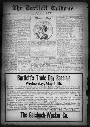 Primary view of object titled 'The Bartlett Tribune and News (Bartlett, Tex.), Vol. 38, No. 38, Ed. 1, Friday, May 9, 1924'.