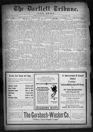 Primary view of object titled 'The Bartlett Tribune and News (Bartlett, Tex.), Vol. 38, No. 41, Ed. 1, Friday, May 30, 1924'.