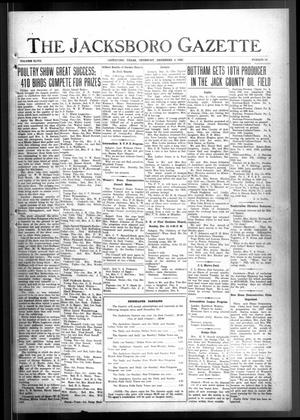 The Jacksboro Gazette (Jacksboro, Tex.), Vol. 47, No. 28, Ed. 1 Thursday, December 9, 1926