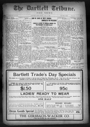 Primary view of object titled 'The Bartlett Tribune and News (Bartlett, Tex.), Vol. 38, No. 49, Ed. 1, Friday, July 11, 1924'.