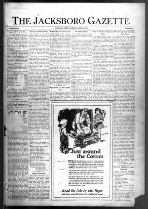The Jacksboro Gazette (Jacksboro, Tex.), Vol. 46, No. 48, Ed. 1 Thursday, April 29, 1926