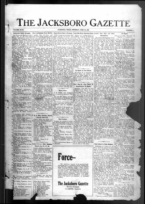 The Jacksboro Gazette (Jacksboro, Tex.), Vol. 47, No. 4, Ed. 1 Thursday, June 24, 1926