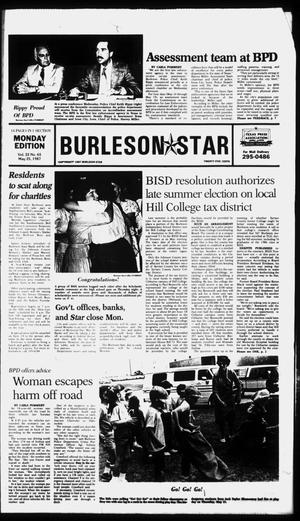 Burleson Star (Burleson, Tex.), Vol. 22, No. 65, Ed. 1 Monday, May 25, 1987
