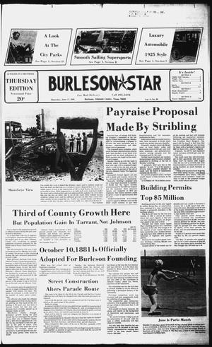 Primary view of object titled 'Burleson Star (Burleson, Tex.), Vol. 15, No. 68, Ed. 1 Thursday, June 12, 1980'.