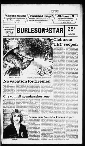 Burleson Star (Burleson, Tex.), Vol. 19, No. 80, Ed. 1 Thursday, July 26, 1984