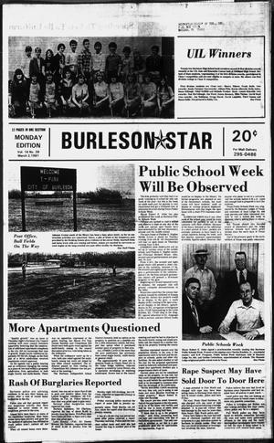 Burleson Star (Burleson, Tex.), Vol. 16, No. 39, Ed. 1 Monday, March 2, 1981