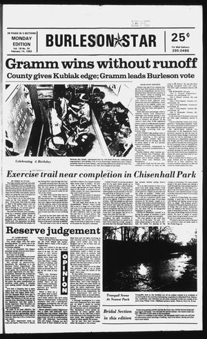 Primary view of object titled 'Burleson Star (Burleson, Tex.), Vol. 18, No. 35, Ed. 1 Monday, February 14, 1983'.