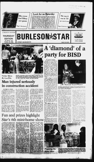 Burleson Star (Burleson, Tex.), Vol. 20, No. 104, Ed. 1 Thursday, October 10, 1985