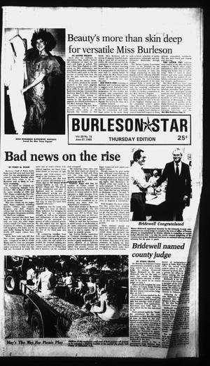Burleson Star (Burleson, Tex.), Vol. 20, No. 74, Ed. 1 Thursday, June 27, 1985