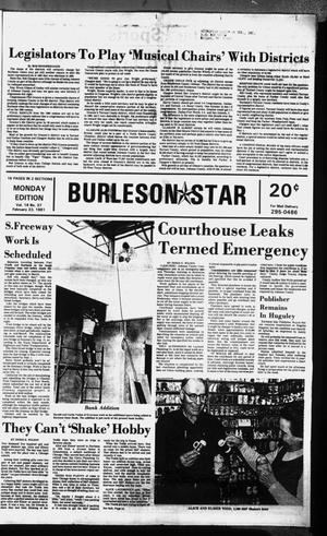 Burleson Star (Burleson, Tex.), Vol. 16, No. 37, Ed. 1 Monday, February 23, 1981