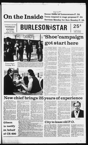 Primary view of object titled 'Burleson Star (Burleson, Tex.), Vol. 18, No. 26, Ed. 1 Thursday, January 13, 1983'.