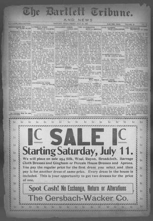 The Bartlett Tribune and News (Bartlett, Tex.), Vol. 39, No. 49, Ed. 1, Friday, July 10, 1925