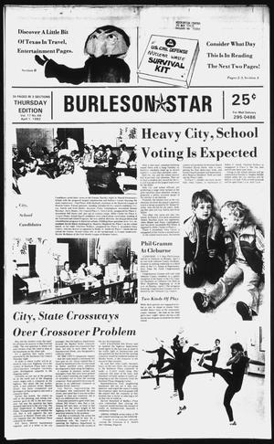 Primary view of object titled 'Burleson Star (Burleson, Tex.), Vol. 17, No. 48, Ed. 1 Thursday, April 1, 1982'.