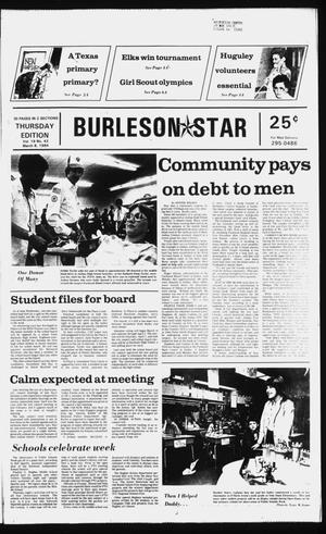 Burleson Star (Burleson, Tex.), Vol. 19, No. 42, Ed. 1 Thursday, March 8, 1984