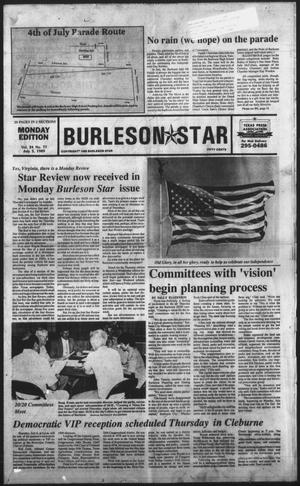 Burleson Star (Burleson, Tex.), Vol. 24, No. 77, Ed. 1 Monday, July 3, 1989