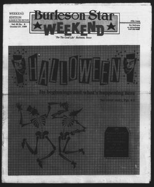 Burleson Star (Burleson, Tex.), Vol. 25, No. 8, Ed. 1 Friday, October 27, 1989