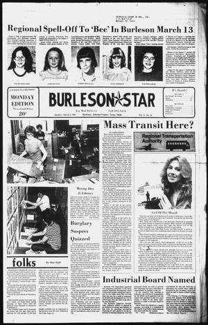 Burleson Star (Burleson, Tex.), Vol. 15, No. 39, Ed. 1 Monday, March 3, 1980