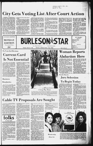 Burleson Star (Burleson, Tex.), Vol. 15, No. 43, Ed. 1 Monday, March 17, 1980
