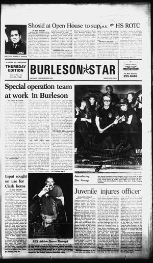 Burleson Star (Burleson, Tex.), Vol. 21, No. 74, Ed. 1 Thursday, June 26, 1986