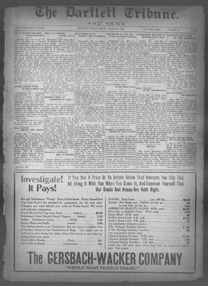 Primary view of object titled 'The Bartlett Tribune and News (Bartlett, Tex.), Vol. 40, No. 30, Ed. 1, Friday, March 5, 1926'.
