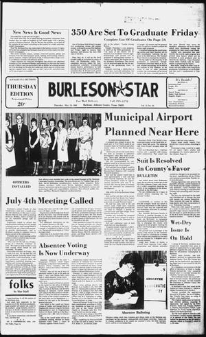 Burleson Star (Burleson, Tex.), Vol. 15, No. 64, Ed. 1 Thursday, May 29, 1980