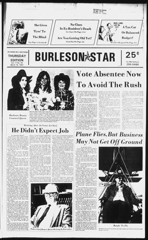 Burleson Star (Burleson, Tex.), Vol. 17, No. 44, Ed. 1 Thursday, March 18, 1982