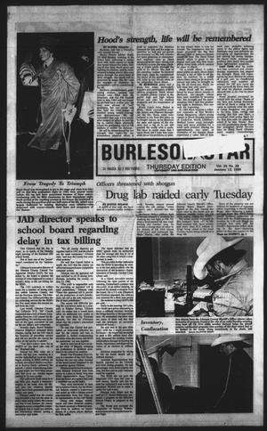 Primary view of object titled 'Burleson Star (Burleson, Tex.), Vol. 24, No. 28, Ed. 1 Thursday, January 12, 1989'.