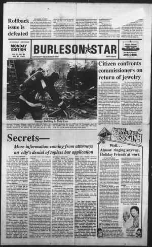 Burleson Star (Burleson, Tex.), Vol. 24, No. 81, Ed. 1 Monday, July 17, 1989