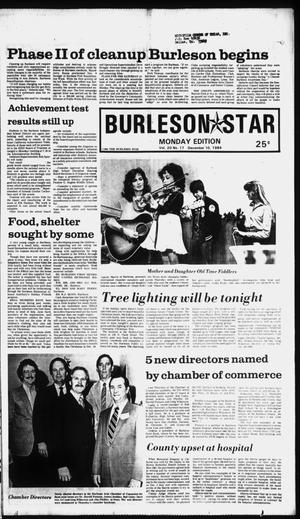 Burleson Star (Burleson, Tex.), Vol. 20, No. 17, Ed. 1 Monday, December 10, 1984