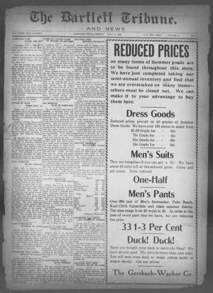 The Bartlett Tribune and News (Bartlett, Tex.), Vol. 40, No. 47, Ed. 1, Friday, July 9, 1926