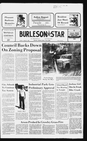 Burleson Star (Burleson, Tex.), Vol. 15, No. 87, Ed. 1 Monday, August 18, 1980