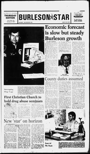Burleson Star (Burleson, Tex.), Vol. 22, No. 26, Ed. 1 Thursday, January 8, 1987