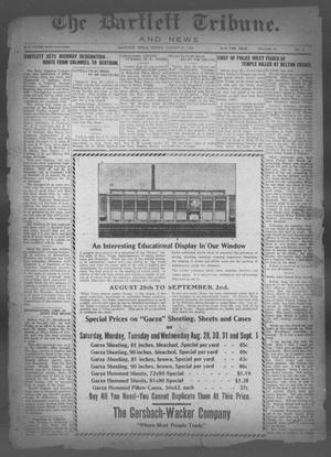 The Bartlett Tribune and News (Bartlett, Tex.), Vol. 41, No. 2, Ed. 1, Friday, August 27, 1926