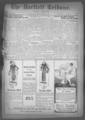 The Bartlett Tribune and News (Bartlett, Tex.), Vol. 41, No. 4, Ed. 1, Friday, September 24, 1926