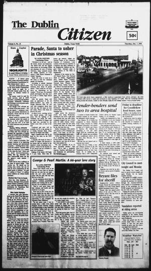 The Dublin Citizen (Dublin, Tex.), Vol. 6, No. 15, Ed. 1 Thursday, December 7, 1995