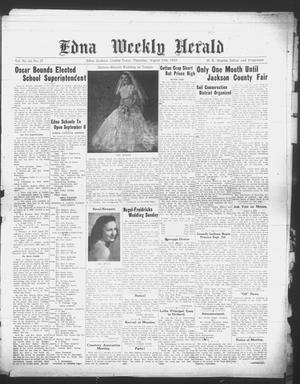 Edna Weekly Herald (Edna, Tex.), Vol. 44, No. 37, Ed. 1 Thursday, August 10, 1950