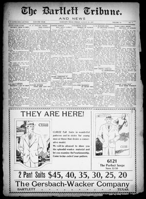 The Bartlett Tribune and News (Bartlett, Tex.), Vol. 42, No. 7, Ed. 1, Friday, August 26, 1927