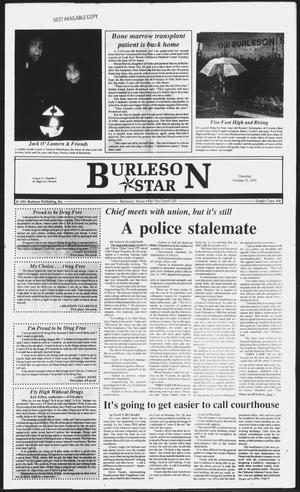 Burleson Star (Burleson, Tex.), Vol. 27, No. 6, Ed. 1 Thursday, October 31, 1991