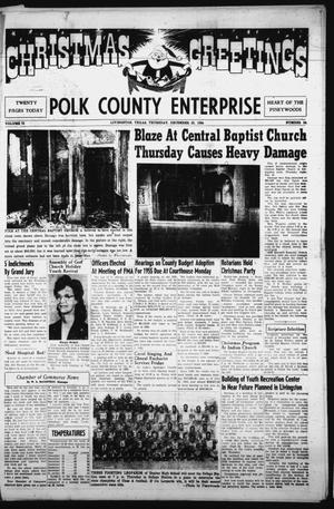 Polk County Enterprise (Livingston, Tex.), Vol. 73, No. 14, Ed. 1 Thursday, December 23, 1954