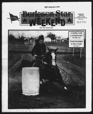 Burleson Star (Burleson, Tex.), Vol. 26, No. 54, Ed. 1 Friday, February 15, 1991