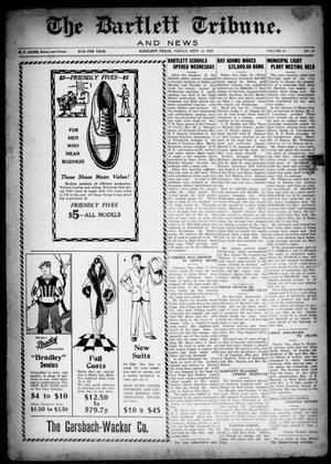 The Bartlett Tribune and News (Bartlett, Tex.), Vol. 43, No. 10, Ed. 1, Friday, September 14, 1928