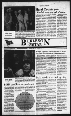 Burleson Star (Burleson, Tex.), Vol. 26, No. 76, Ed. 1 Monday, April 29, 1991