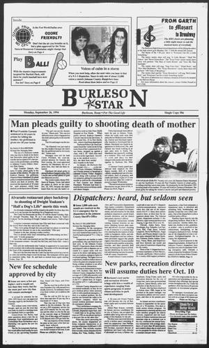 Burleson Star (Burleson, Tex.), Ed. 1 Monday, September 26, 1994