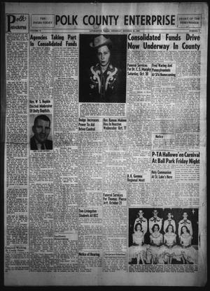 Polk County Enterprise (Livingston, Tex.), Vol. 75, No. 6, Ed. 1 Thursday, October 25, 1956