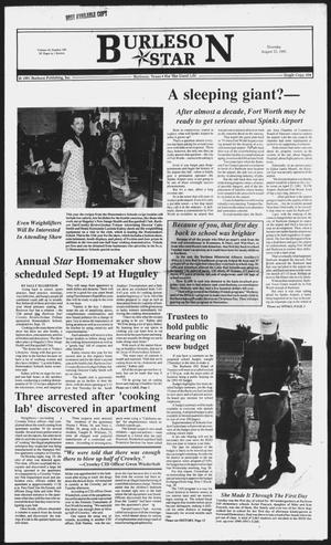 Primary view of object titled 'Burleson Star (Burleson, Tex.), Vol. 26, No. 109, Ed. 1 Thursday, August 22, 1991'.
