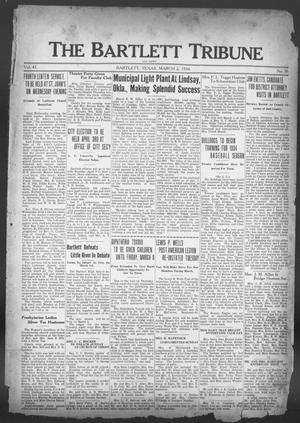 The Bartlett Tribune and News (Bartlett, Tex.), Vol. 47, No. 26, Ed. 1, Friday, March 2, 1934