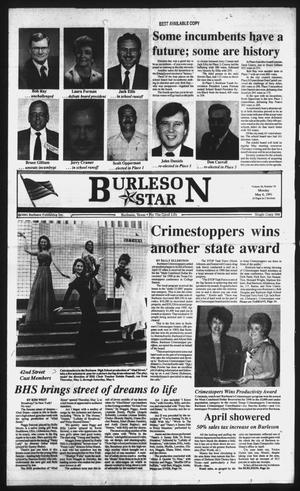 Burleson Star (Burleson, Tex.), Vol. 26, No. 78, Ed. 1 Monday, May 6, 1991