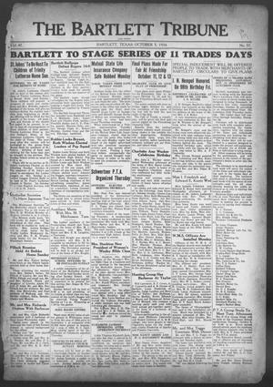 The Bartlett Tribune and News (Bartlett, Tex.), Vol. 48, No. 5, Ed. 1, Friday, October 5, 1934